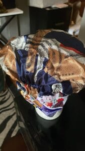 A sleeping bonnet can also be used within the house.